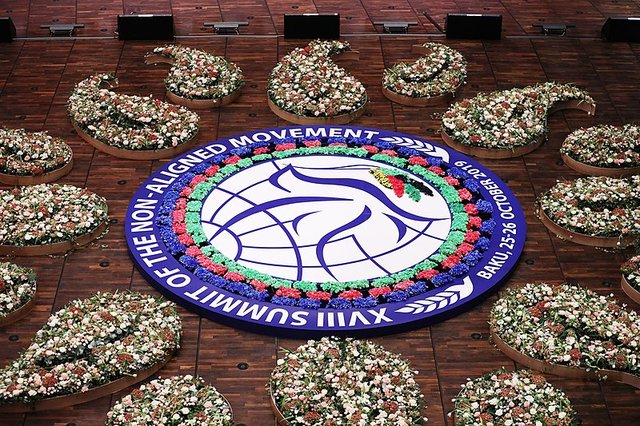 The most recent summit of the Non Aligned Movement was held in Baku, Azerbaijan photo by Press and Information Office Azerbaijan