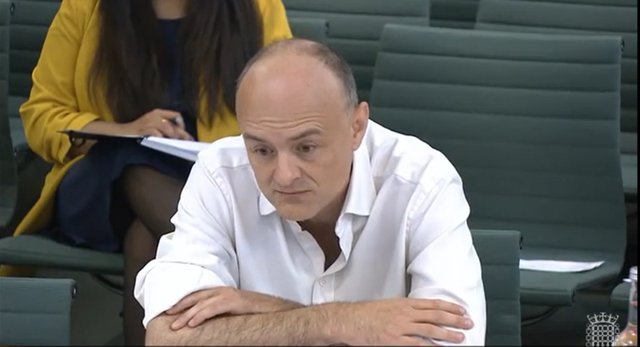 Dominic Cummings photo by UK Parliament