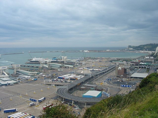 The port of Dover. Pic by Tom Corser