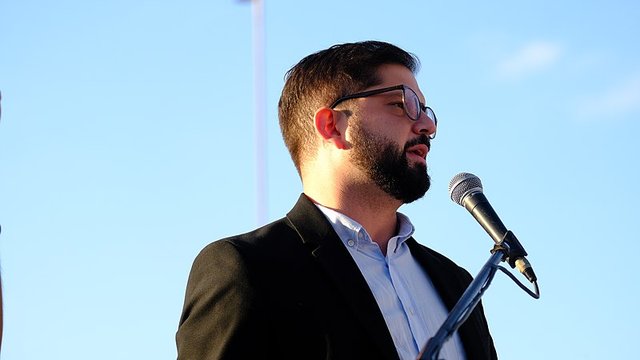 Gabriel Boric President of Chile photo by Fotografoencampana